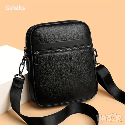 Елегантно/Практична и Голяма мъжка бизнес чанта /Естествена кожа с функционален дизайн!, снимка 18 - Чанти - 49282412