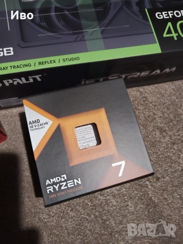 Компютър AMD Ryzen 7 7800X3D 8-Core Processor GeForce RTX 4080 JetStream 16GB, снимка 3 - За дома - 54164382