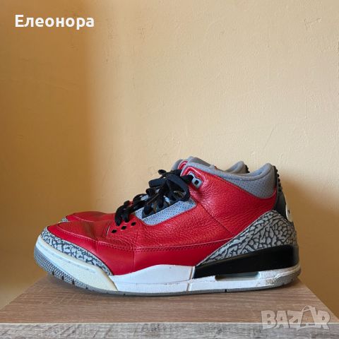 !От Лична Колекция! Jordan 3 Retro SE Unite Fire Red, снимка 1 - Ежедневни обувки - 46162034