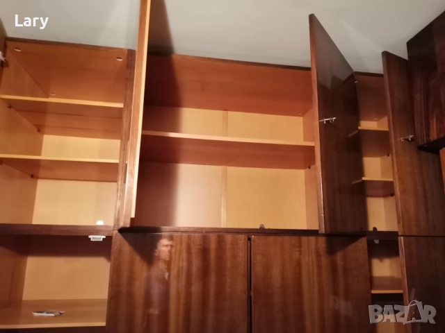 Гардероб естествен фурнир четирикрилен, снимка 2 - Гардероби - 52549151