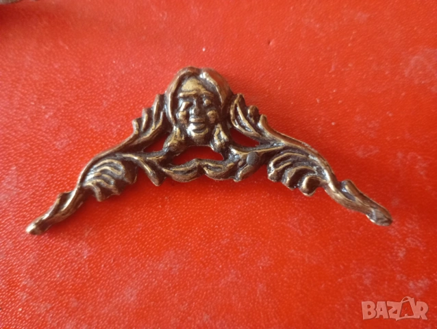 Комплект четери стари апликации,обкова, снимка 2 - Други ценни предмети - 53968857