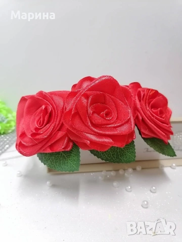 Китка за глава, вариант 25, снимка 2 - Шноли, диадеми, ленти - 53488909