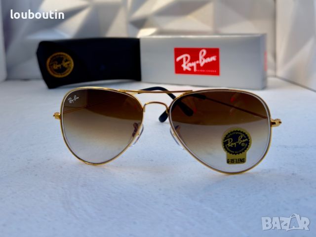 Ray-Ban RB3025 висок клас унисекс слънчеви очила Рей-Бан дамски мъжки минерално стъкло, снимка 5 - Слънчеви и диоптрични очила - 45255844