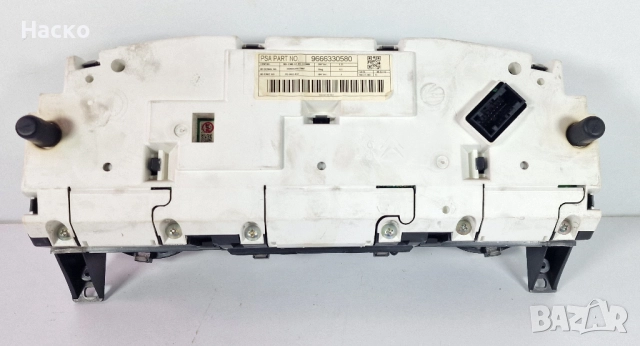 Километраж Табло Уреди Citroen C5 III X7 2.0 HDI Ситроен Ц5 III Х7 2008 - 2017 9666330580, снимка 2 - Части - 52584990
