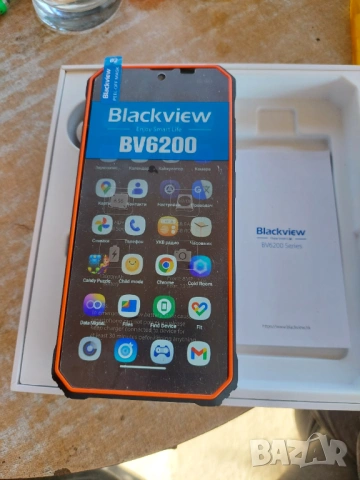 Мобилен телефон Blackview BV6200 Черен, 4G, IPS 6.56", Високоговорител 3W, 4+4GB RAM, 64GB ROM, Andr, снимка 2 - Телефони с две сим карти - 54100817