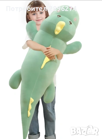 Плюшена играчка, възглавница, динозавърче, снимка 4 - Плюшени играчки - 53058425