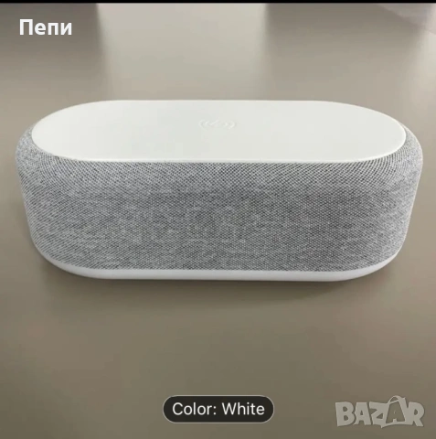 Лед часовник с безжично зареждане на телефона, снимка 5 - Друга електроника - 53584932