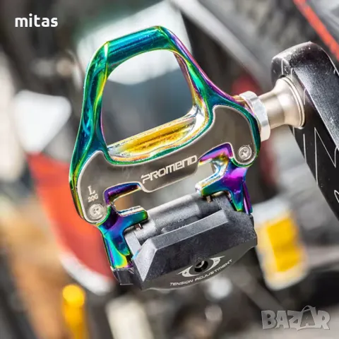 Самозаключващи педали за шосеен велосипед PROMEND Y, SPD-SL + Парчета, снимка 5 - Части за велосипеди - 50073295