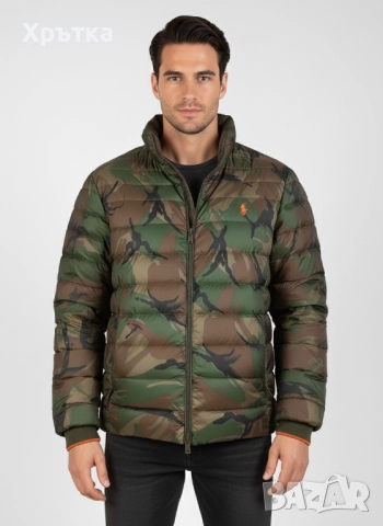 Polo Ralph Lauren Camo - Оригинално мъжко яке с пух размер M