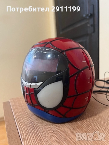 Радио будилник Spiderman, снимка 3 - Други - 51766402