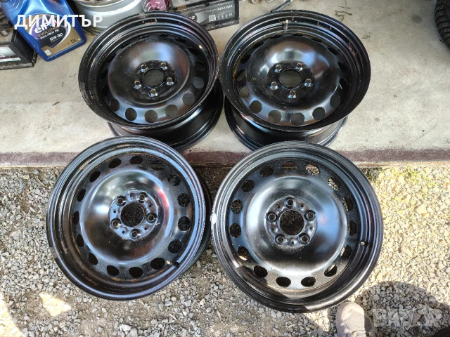 4бр.Железни джанти 17ки за BMW 5x120 7,5J ET34, снимка 2 - Гуми и джанти - 51318518
