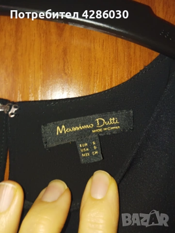 Рокля Massimo Dutti р-р S, снимка 3 - Рокли - 53137413