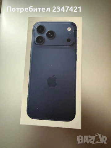Iphone 17 Pro Max 256 GB Deep Blue, снимка 3 - Apple iPhone - 53915454
