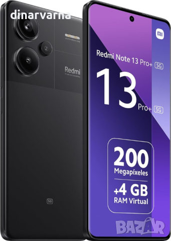 Xiaomi Redmi Note 13 Pro+ 5G 512GB 16GB RAM Dual-SIM, снимка 2 - Xiaomi - 45034091
