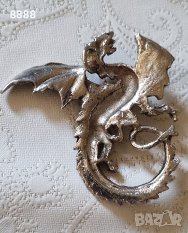 Медальон Whitby Wyrm Alchemy Gothic Dragon , снимка 6 - Колиета, медальони, синджири - 46009638