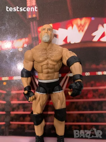 Екшън фигура WWE Bill Goldberg Бил Голдбърг Mattel Elite Series Top Picks, снимка 11 - Колекции - 48829918