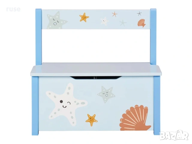 НОВИ! Детска дървена пейка с ракла, снимка 3 - Други - 53935285