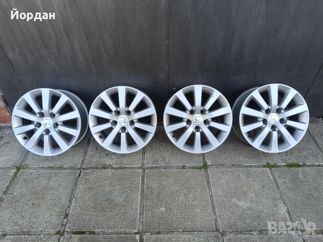  ОРИГИНАЛНИ джанти 16 ' цола 5x114,3 HONDA / ХОНДА 6,5J ET 45 5х114,3, снимка 5 - Гуми и джанти - 54221884