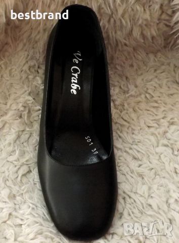 Дамски елегантни обувки от естествена кожа ,на ток, код 594/115, снимка 5 - Дамски обувки на ток - 46443042