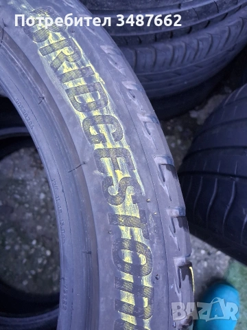 215 45 17 Bridgestone 2бр летни , снимка 5 - Гуми и джанти - 53664480