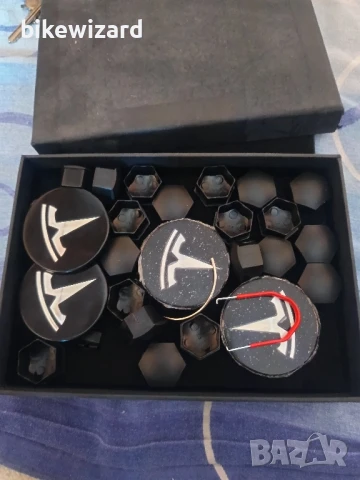 Капачки за джанти и 21 капачки за болтове за Tesla ЧЕТЕТЕ ОПИСАНИЕТО