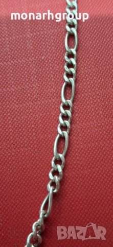 Сребърна верижка, снимка 4 - Колиета, медальони, синджири - 51751341