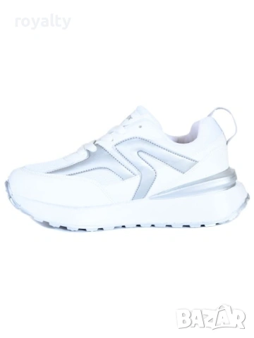 Нови Бели Дамски Маратонки , снимка 4 - Маратонки - 54125211