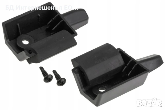 7701479153  Комплект водачи за щора на багажник, Renault, Clio II, Megane 2, Черен, снимка 2 - Аксесоари и консумативи - 51285747