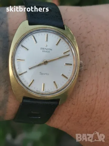 ZENITH Sporto 28800, 36mm, gold filled, cal. 2562C, снимка 12 - Мъжки - 47004684