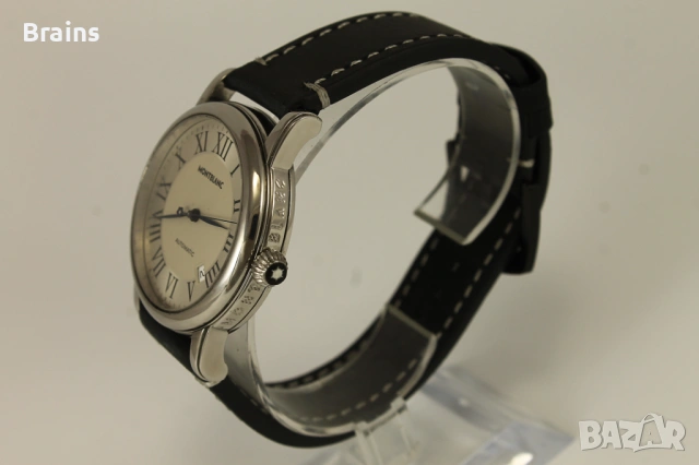 MONTBLANC MEISTERSTUCK Automatic Швейцарски Ръчен Часовник, снимка 5 - Мъжки - 53960274
