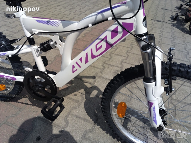 SPRINT Велосипед 20" AVIGO Flamingo бял, снимка 5 - Велосипеди - 53838853