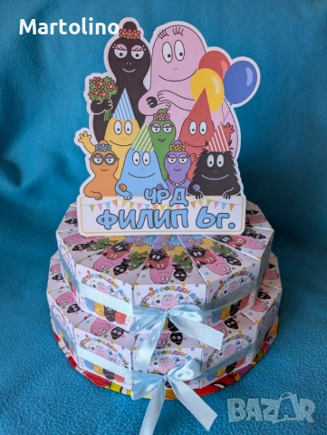 Картонена торта Пес патрул, снимка 18 - Други - 53135644