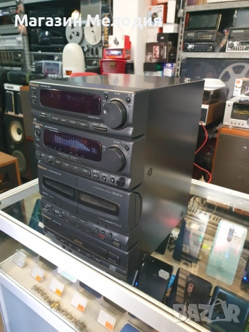Аудиосистема Panasonic SA-CH350 В отлично техническо и визуално състояние. Лека забележка на касетит, снимка 3 - Аудиосистеми - 50782582