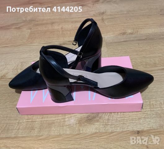 Обувки, снимка 1 - Дамски обувки на ток - 46388610