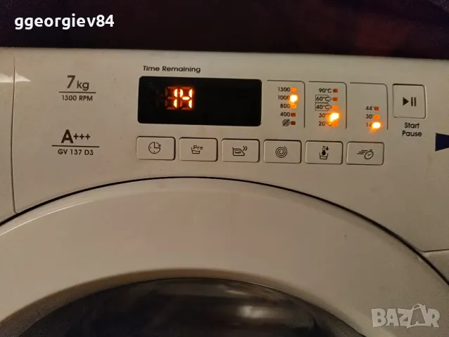 Пералня Candy GV 137D3, снимка 3 - Перални - 49618446