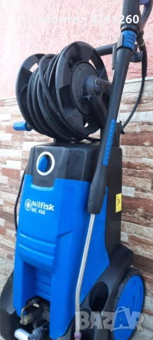 Водоструйка  Nilfisk MC-4M 180bar 3.4kw 220V Машина за отпушване на канали , снимка 15 - Парочистачки и Водоструйки - 53516713
