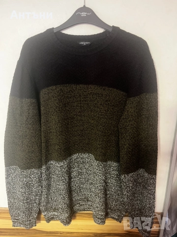 Шарена блуза с дълъг ръкав