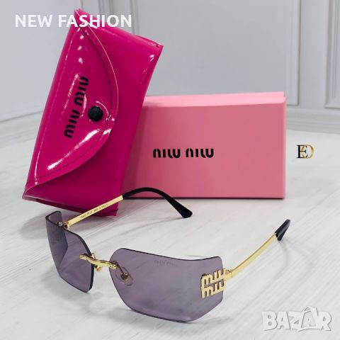 Дамски Очила MIU MIU , снимка 4 - Слънчеви и диоптрични очила - 46697544