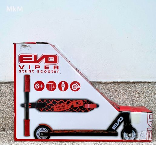 Тротинетка EVO Red VIPER , снимка 1 - Скутери и тротинетки - 45994427