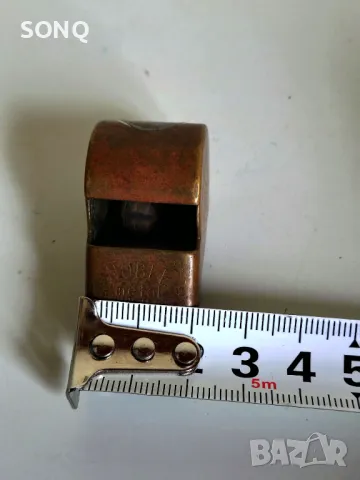 Стара Бронзова Колекционерска Свирка NOBLE, снимка 7 - Антикварни и старинни предмети - 49863380