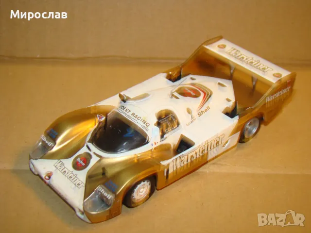 QUARTZO 1:43 PORSCHE 956 РАЛИ МОДЕЛ КОЛИЧКА ИГРАЧКА ЛЬО МАН, снимка 6 - Колекции - 48158211