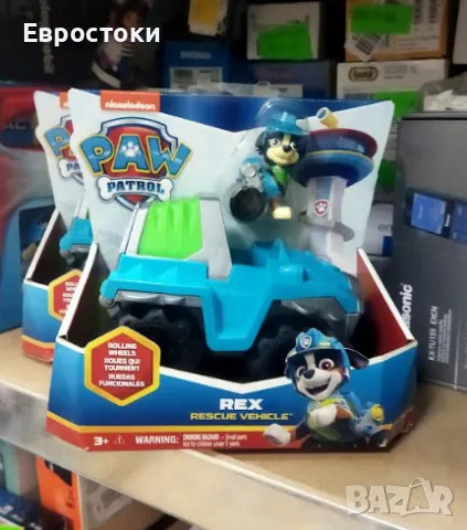 Играчка количка с фигурка Nickelodeon Paw Patrol, игрален комплект Пес Патрул, снимка 7 - Образователни игри - 47081474