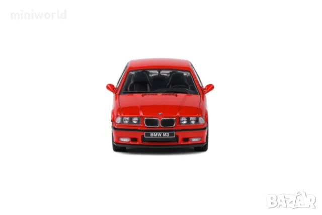 BMW M3 Coupe E36 1999 - мащаб 1:43 на Solido моделът е нов в PVC дисплей-кейс, снимка 6 - Колекции - 43177873