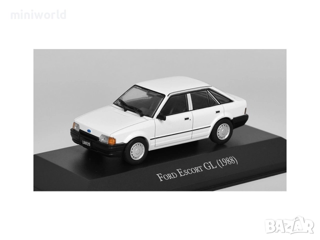 Ford Escort GL 1988 - мащаб 1:43 на IXO/Altaya моделът е нов в блистер