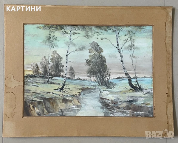 Стара майсторска картина - Пейзаж