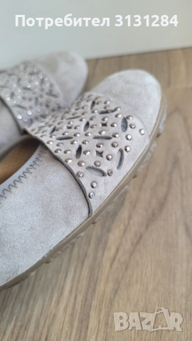 Gabor женски обувки от истински велур 38 р Германия, снимка 3 - Дамски ежедневни обувки - 51498390