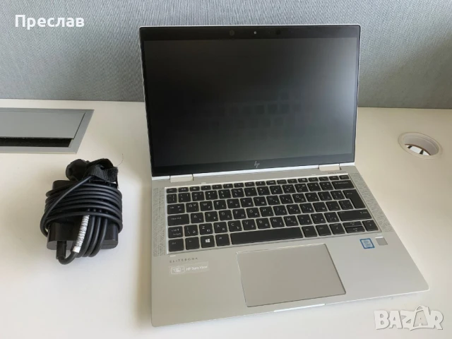  Продавам HP EliteBook x360 1030 G4 i7-8565U/16GB DDR4/512GB SSD