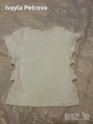 Момичешка блуза от ZARA 9-10 годишно, 140 см, снимка 4 - Детски Блузи и туники - 50634284