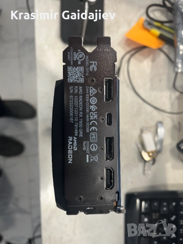 XFX AMD RX-7900 GRE Gaming 16GB GDDR6 256bit , снимка 3 - Видеокарти - 52547742