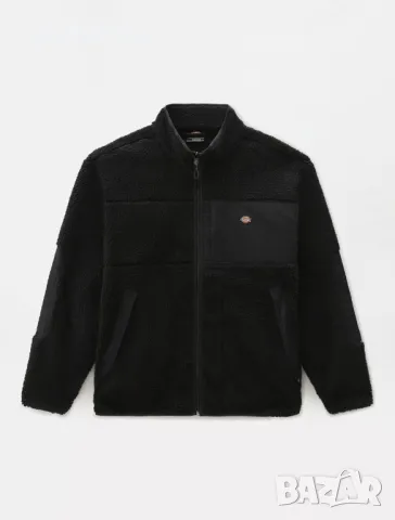 Dickies Fleece Red chute sherpa - мъжко шерпа яке Л, снимка 3 - Якета - 48935775